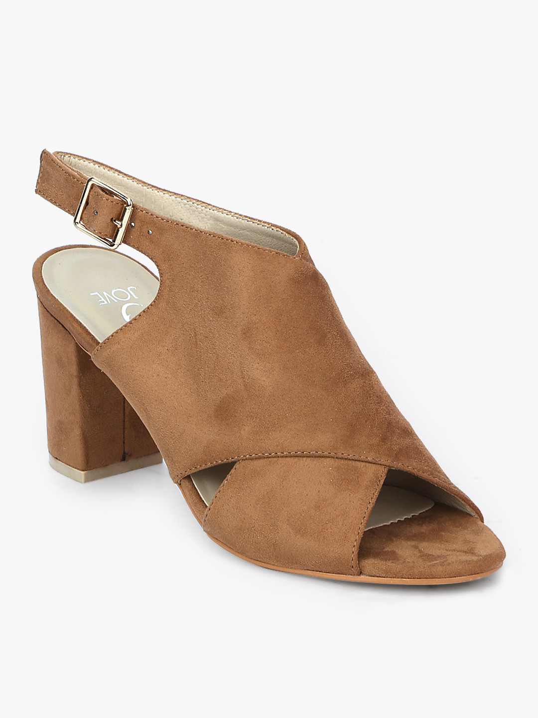 Buy Camel Brown Sandals Heels for Women 7924483 Myntra