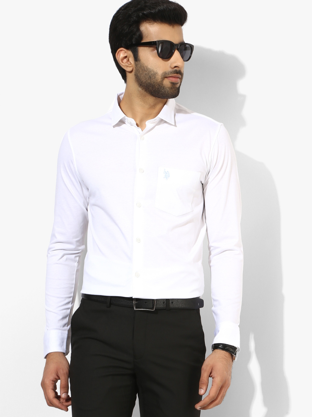 Buy White Slim Fit Formal Shirt Shirts for Men 7940813 Myntra