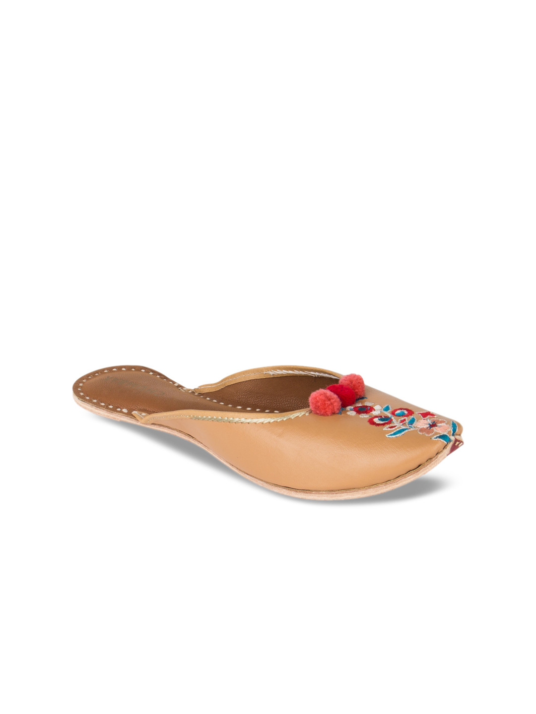 Buy Chumbak Women Tan Mojaris Casual Shoes for Women 7934671 Myntra