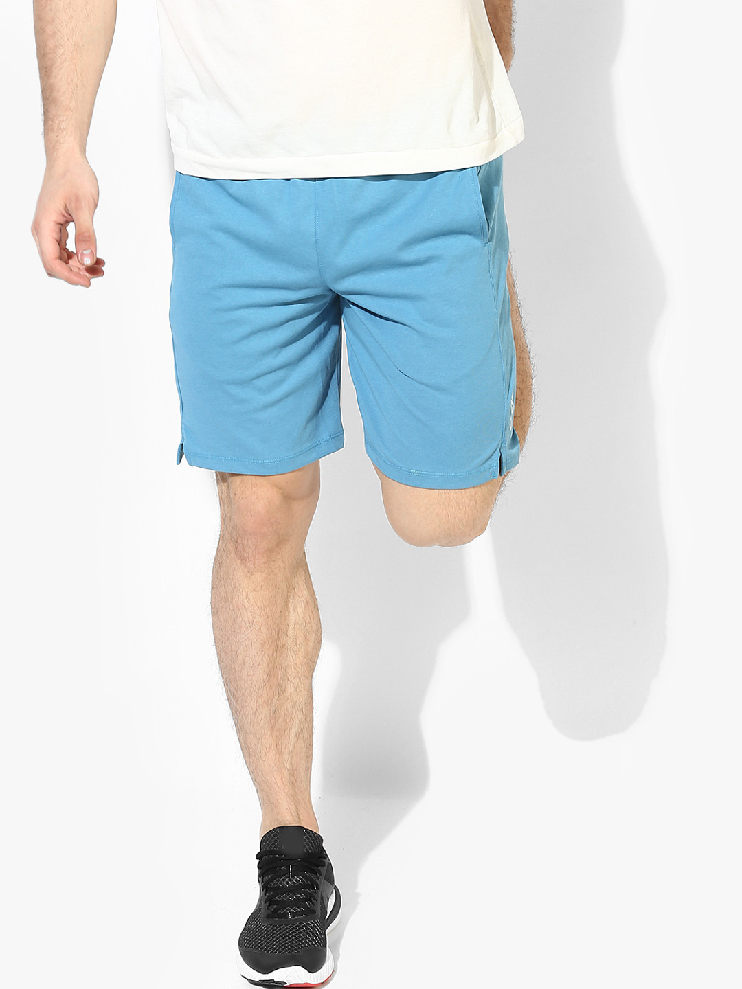 Buy Yoga Aqua Blue Shorts Shorts for Men 7985211 Myntra