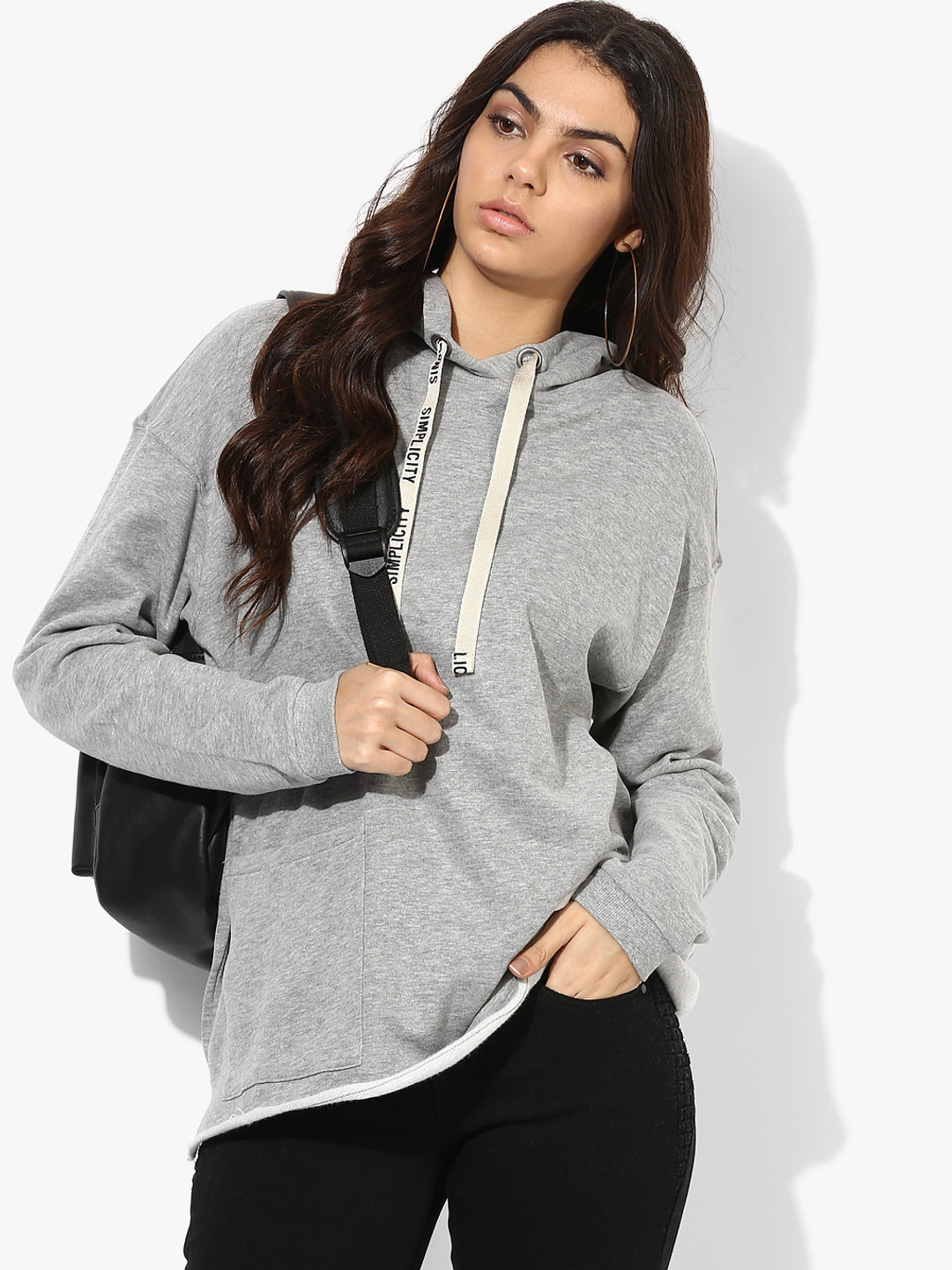 Hoodies in myntra clearance