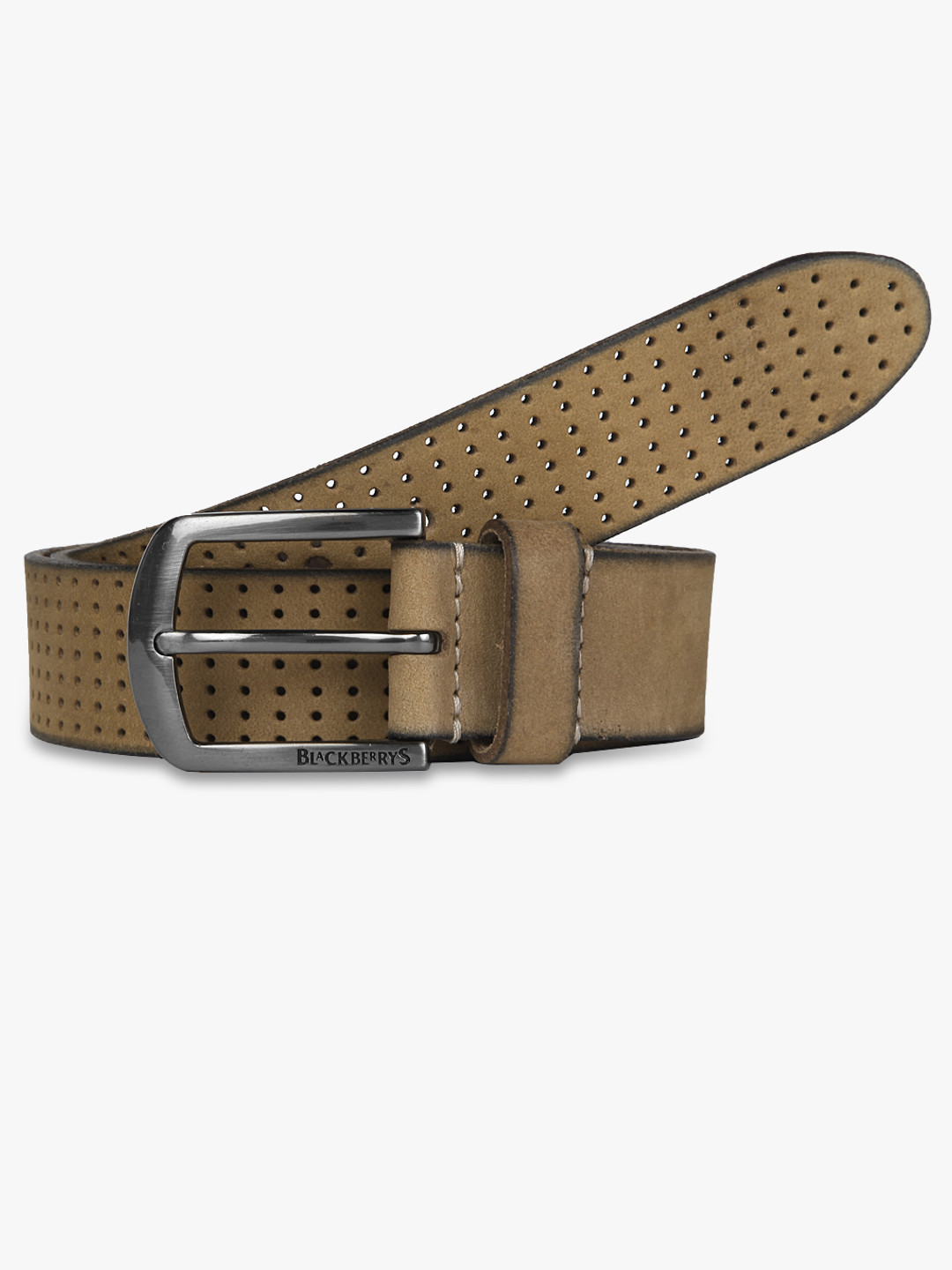 Buy Blackberrys Men Beige Leather Belt Belts for Men 7988643 Myntra