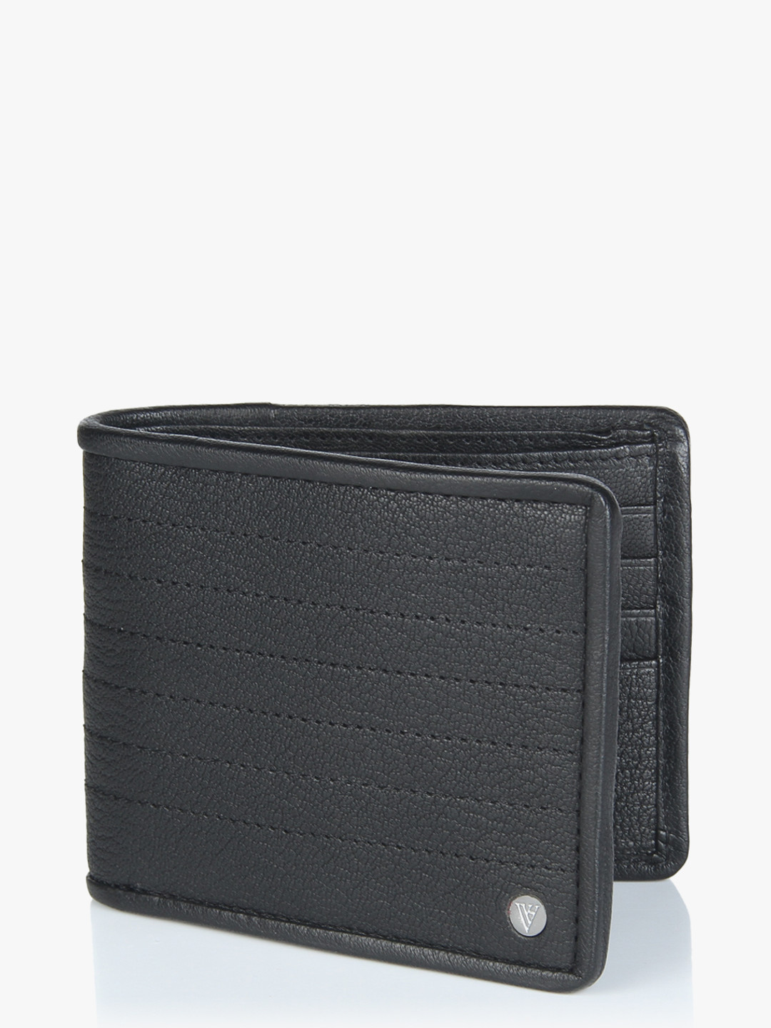Buy Black Leather Wallet Wallets for Men 7978309 Myntra