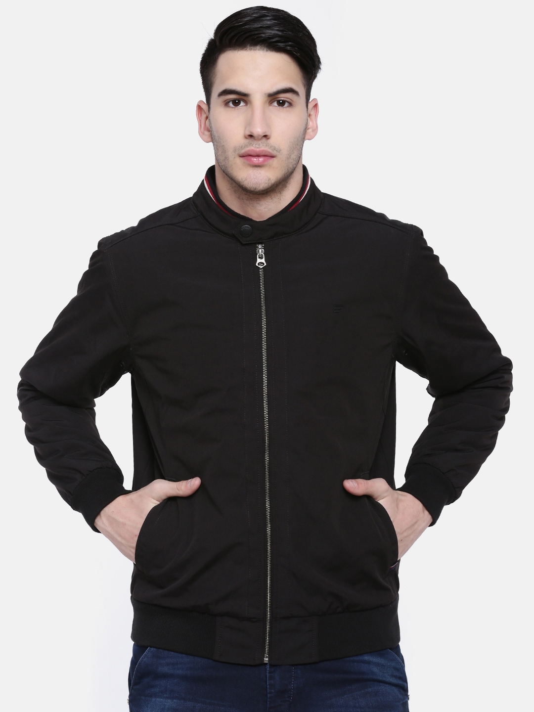 Buy T Base Men Black Solid Lightweight Sporty Jacket Jackets for Men