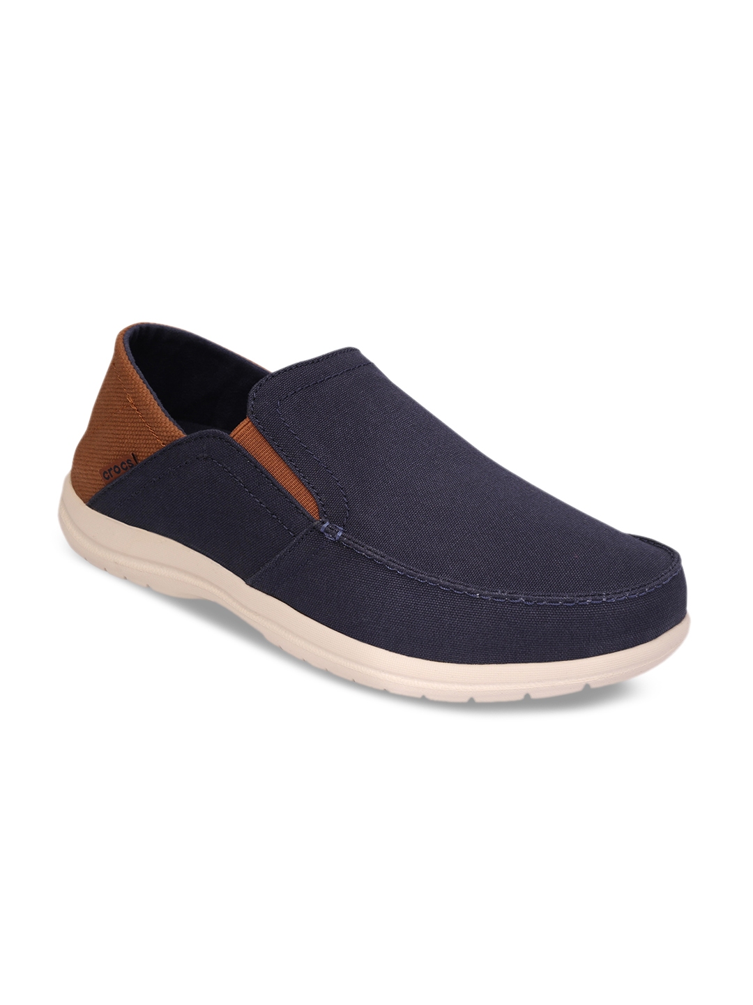 navy blue mens crocs