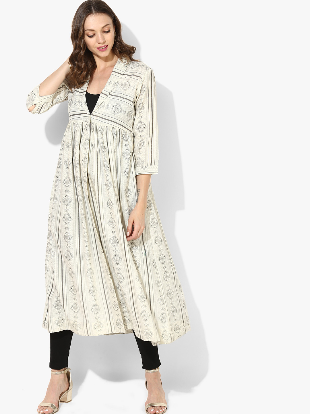 shawl collar shrug