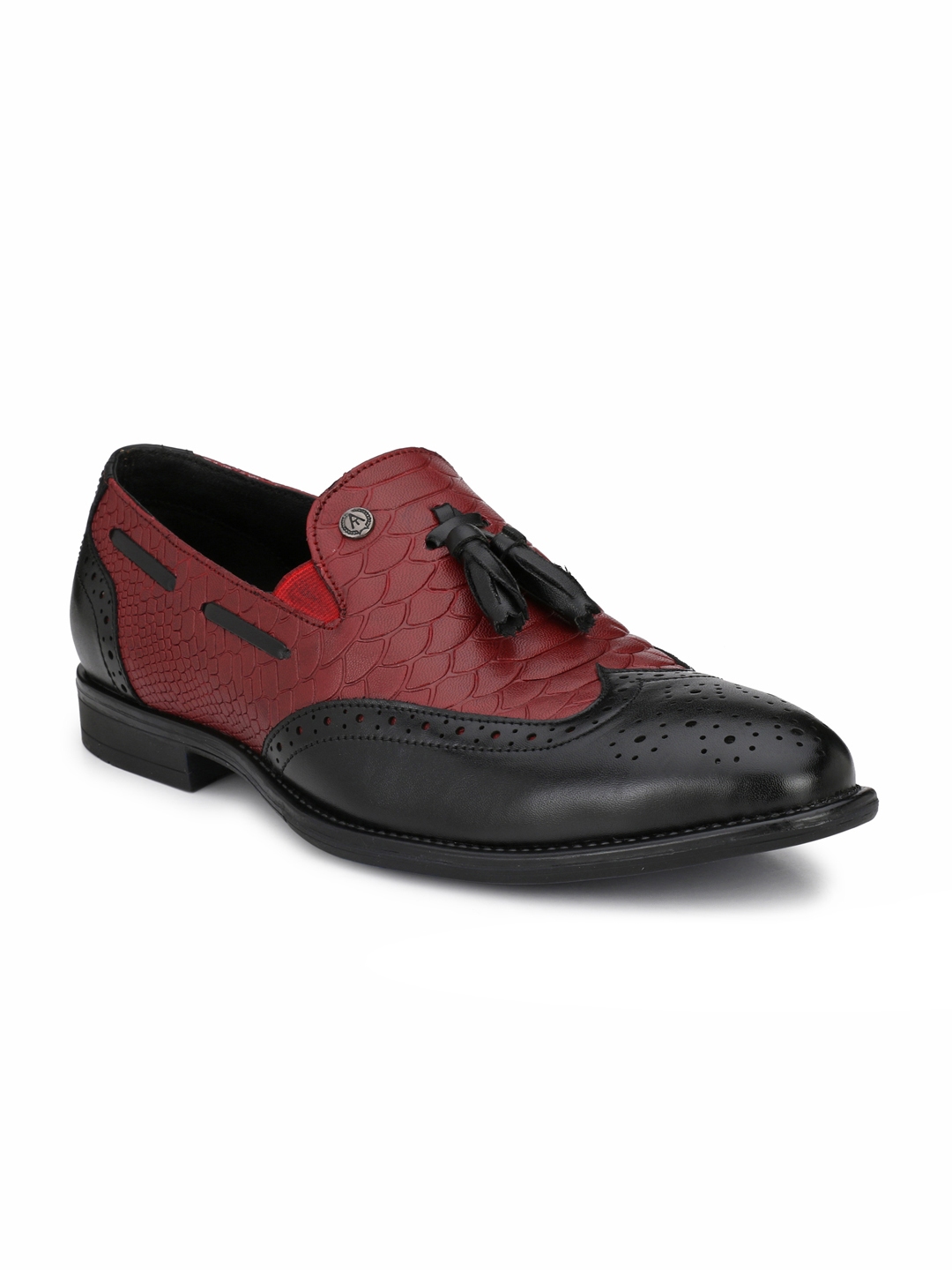 Buy Alberto Torresi Men Black Party Slip On Shoes - Formal Shoes for ...