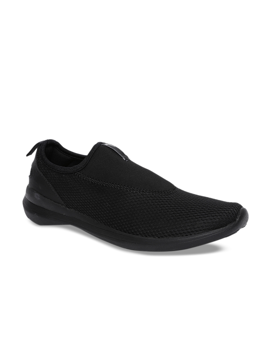 Buy Puma Men Black Solid Slip On Sneakers - Casual Shoes for Men ...