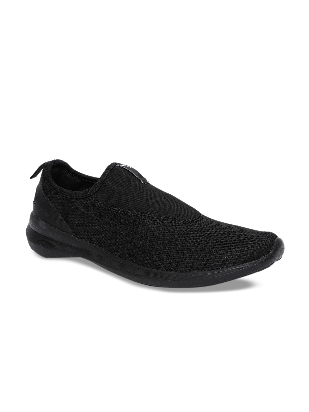 Buy Puma Men Black Solid Slip On Sneakers Casual Shoes