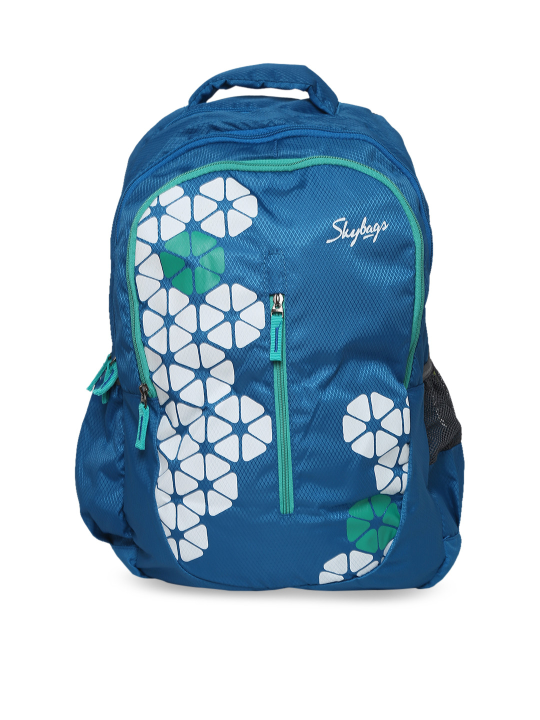 skybags printed backpack