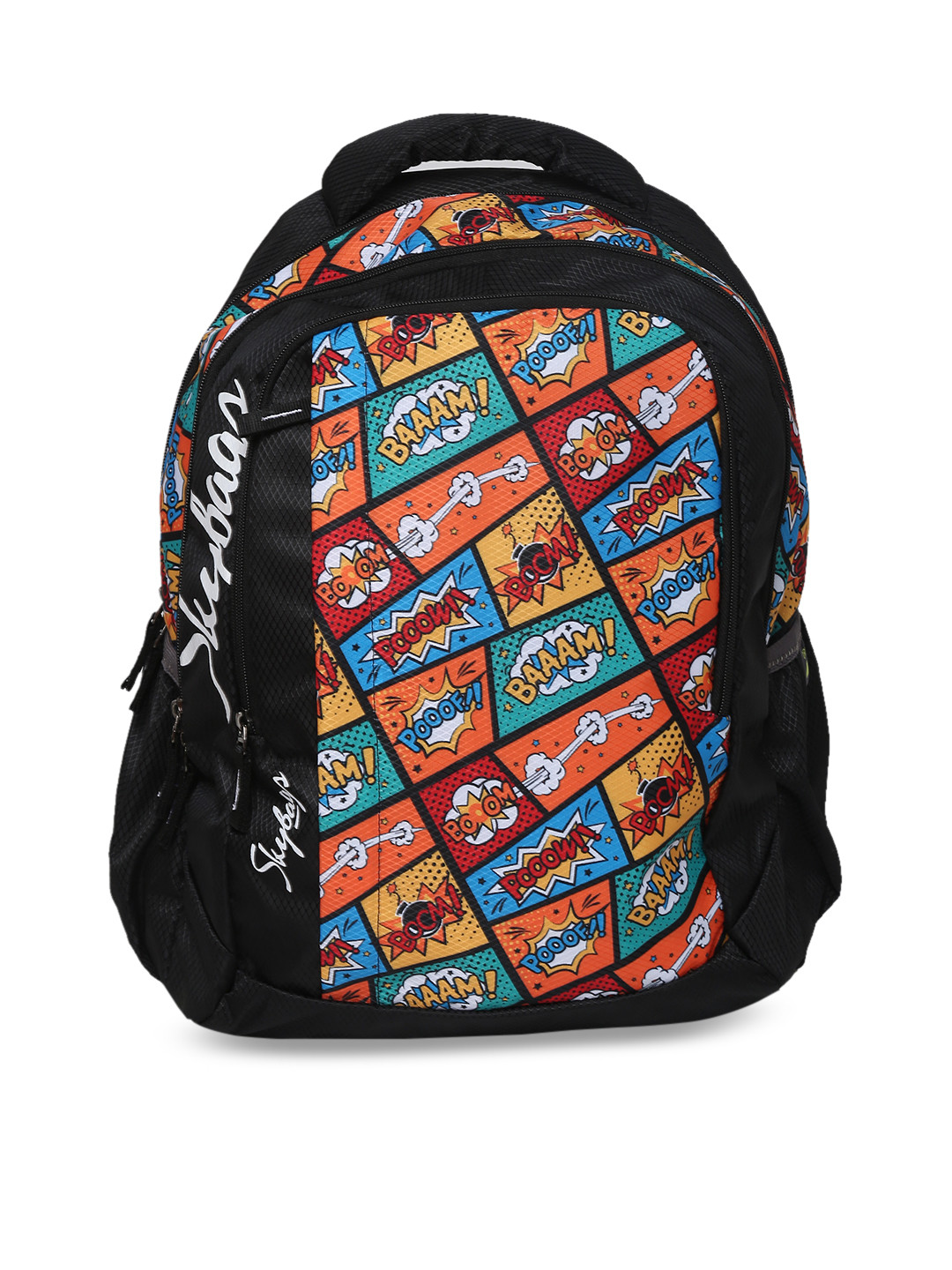 Buy Skybags Unisex Black Printed Backpack Backpacks for Unisex