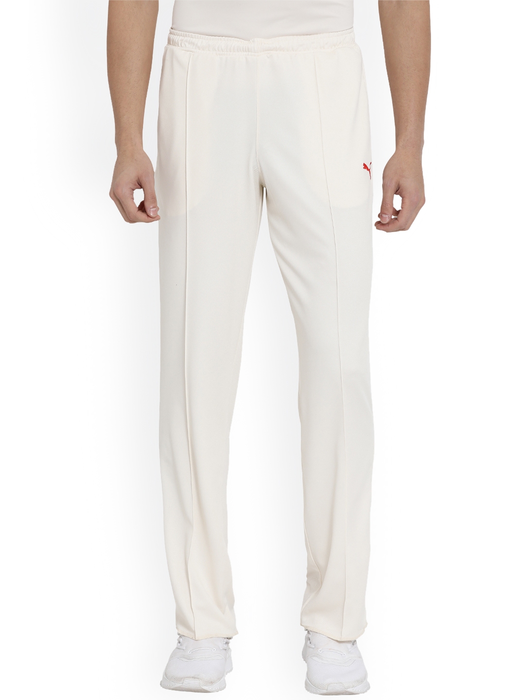 Buy Puma Men White Solid Straight Fit Trackpant - Track Pants for Men ...