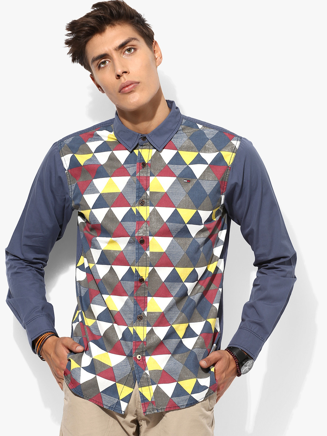 myntra printed shirts
