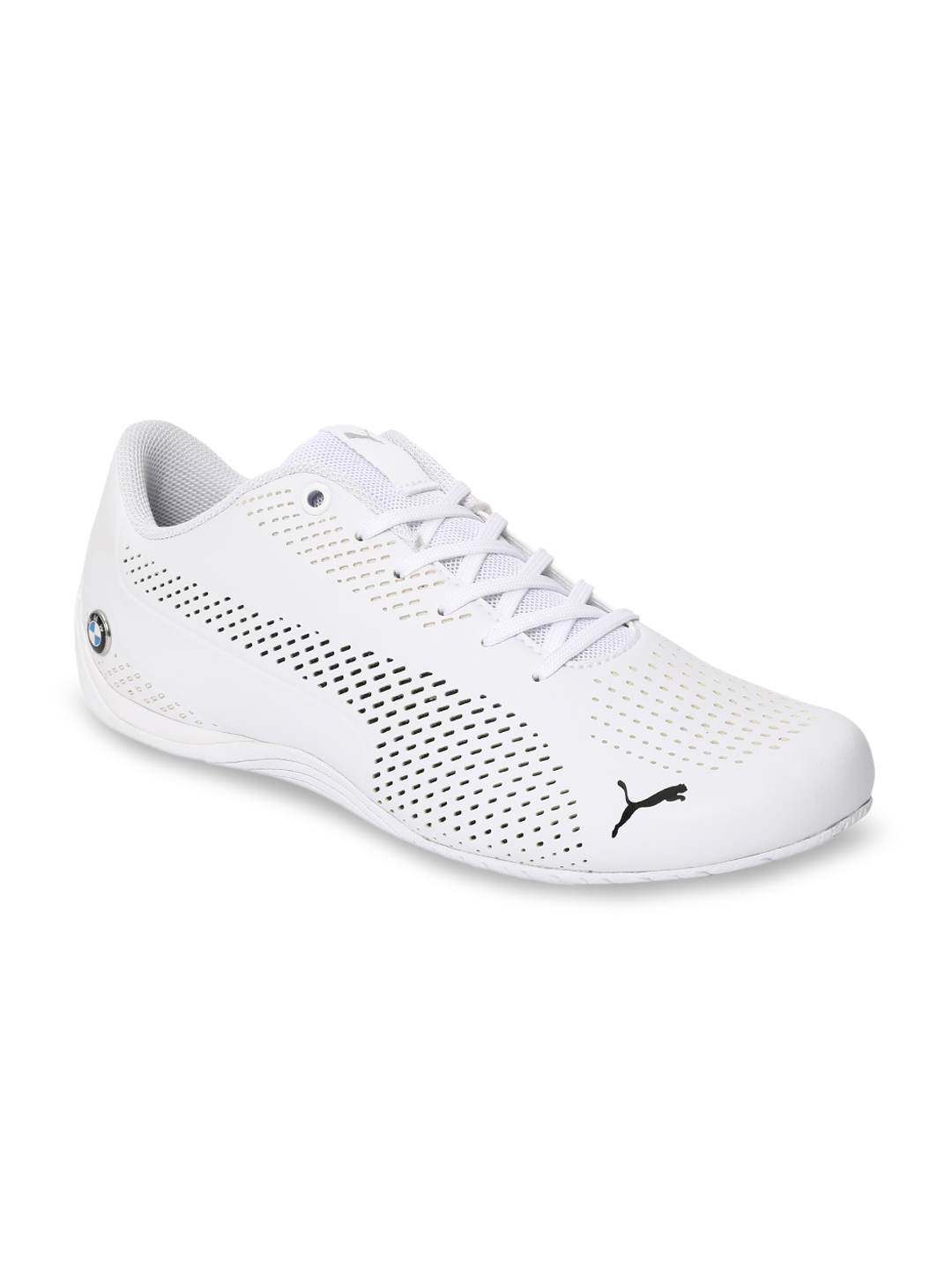puma white motorsport shoes