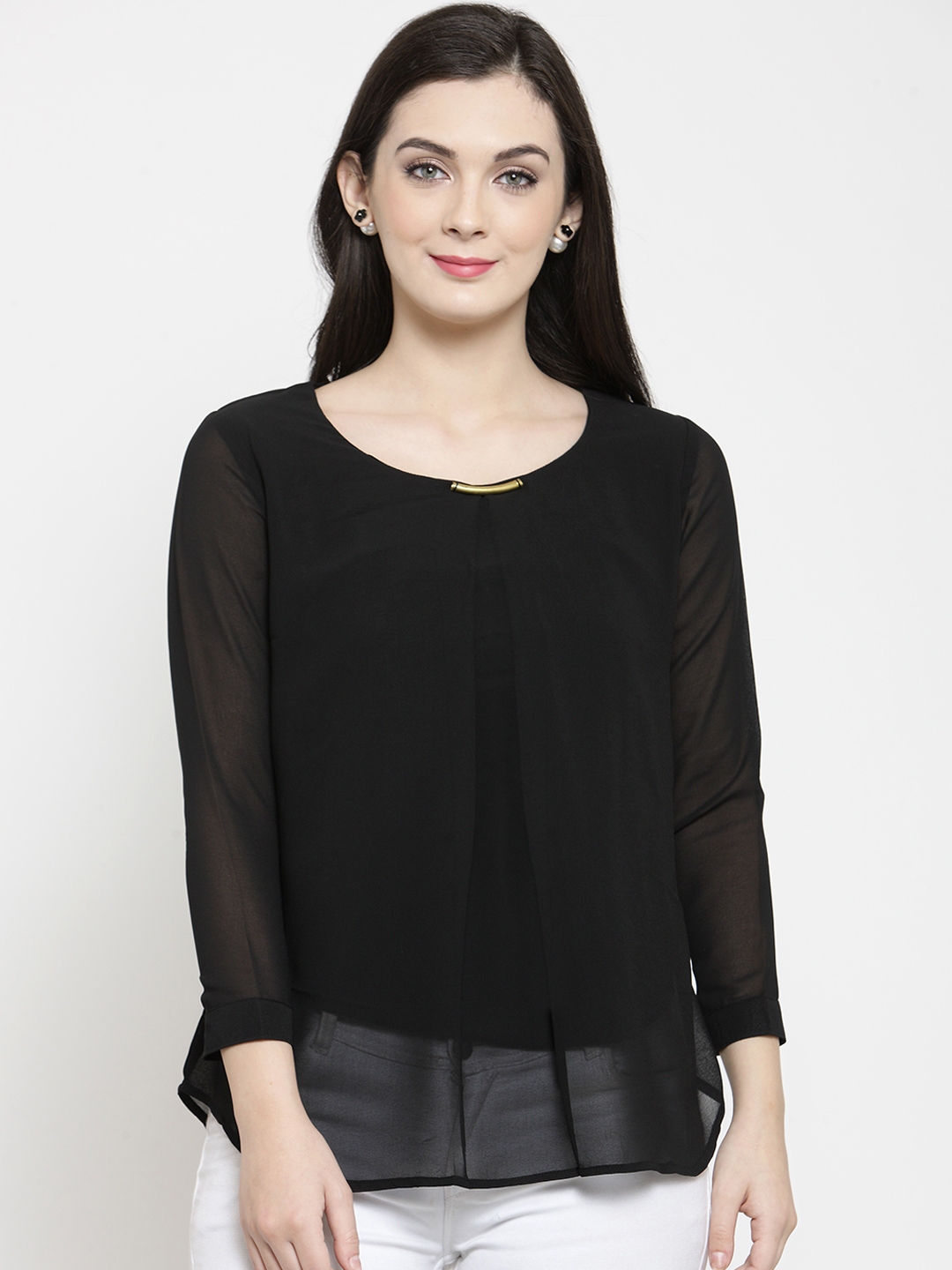 black cocktail tops