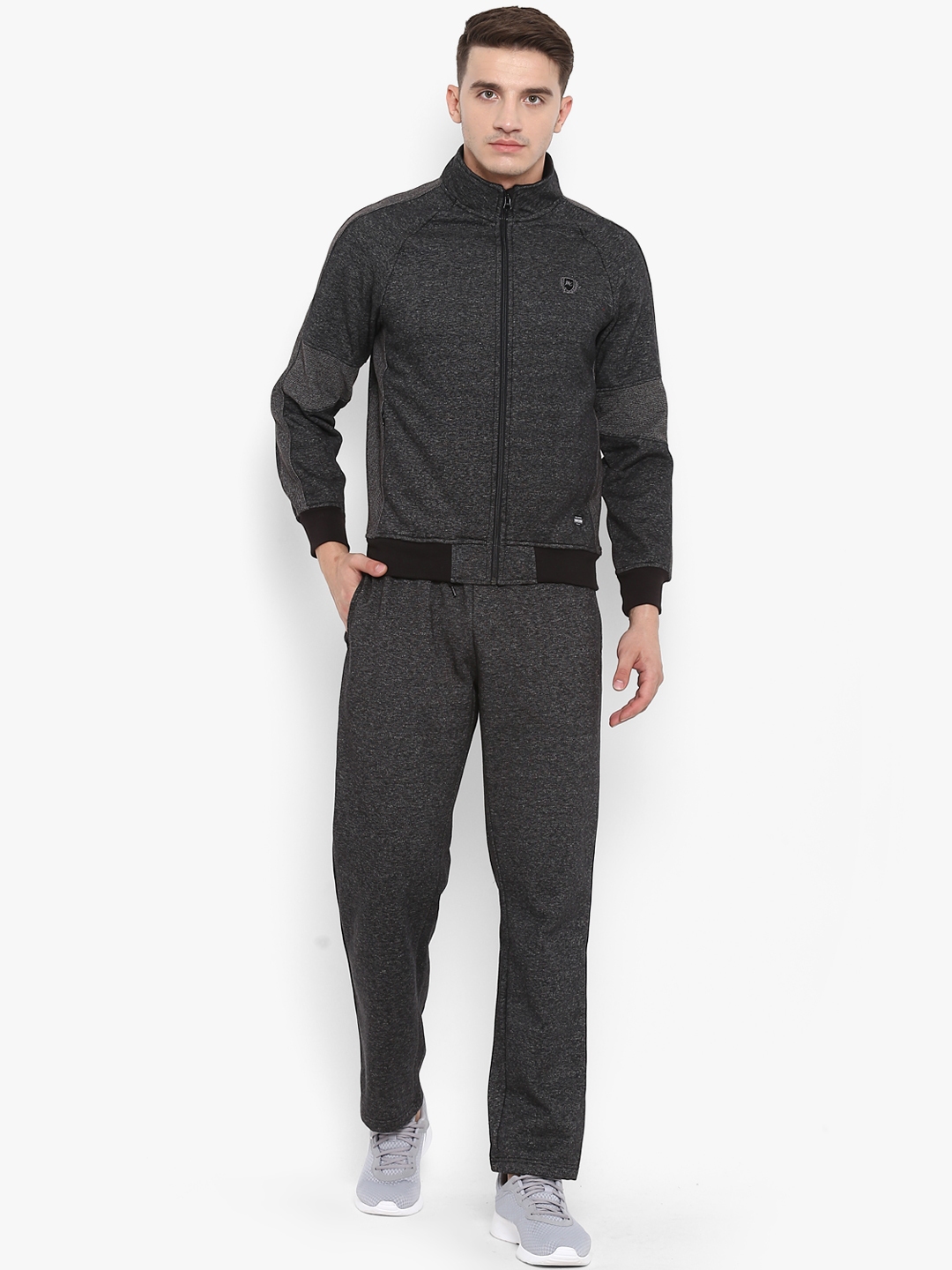 charcoal tracksuit set