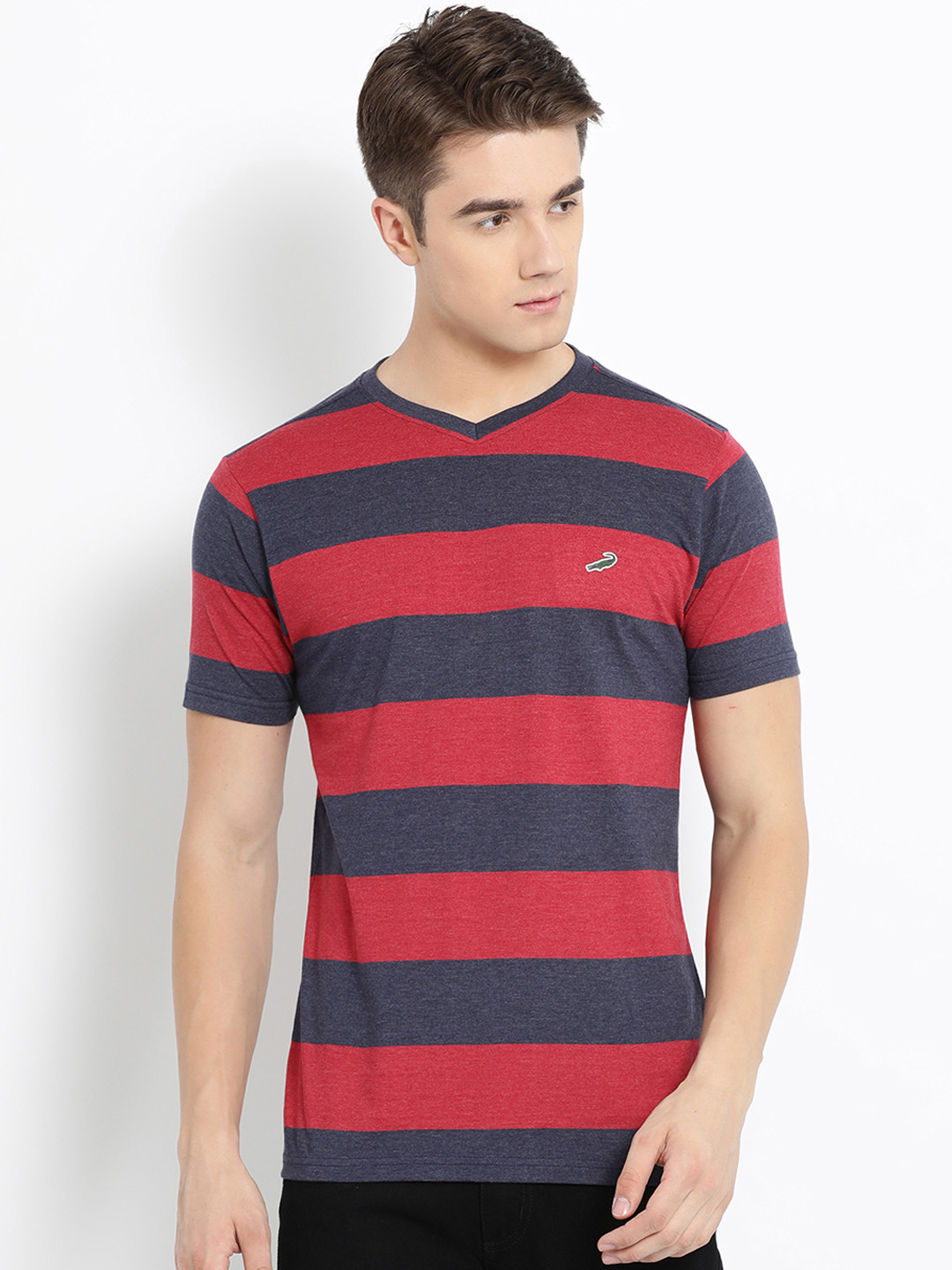 crocodile v neck t shirt