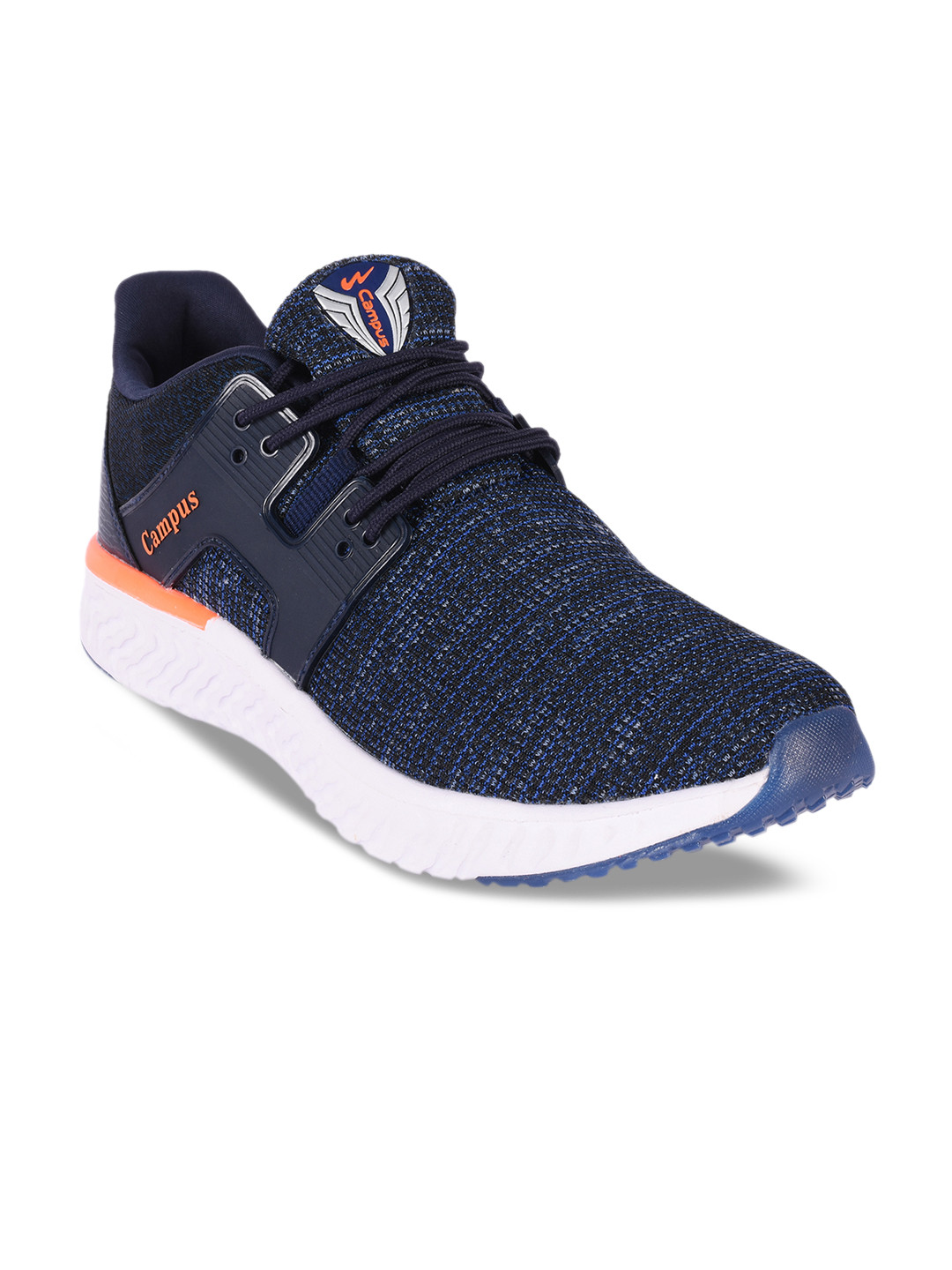 mens navy blue running shoes