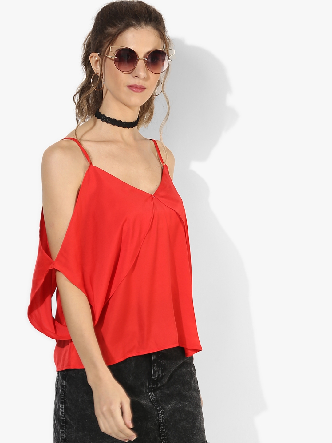 womens strappy tops uk