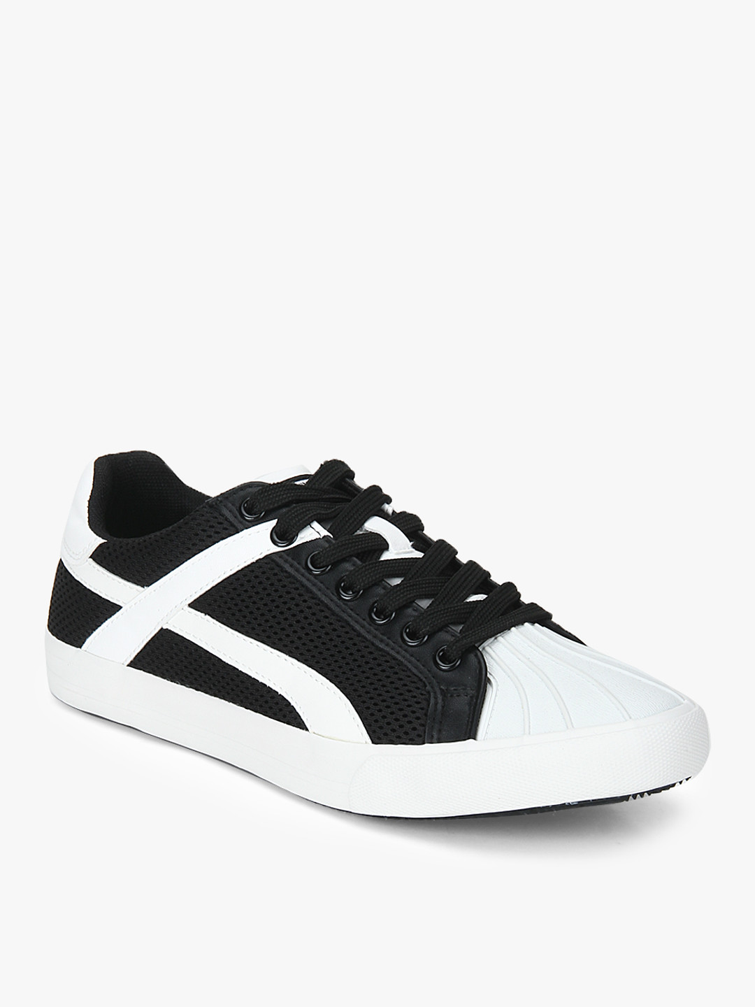 myntra black formal shoes