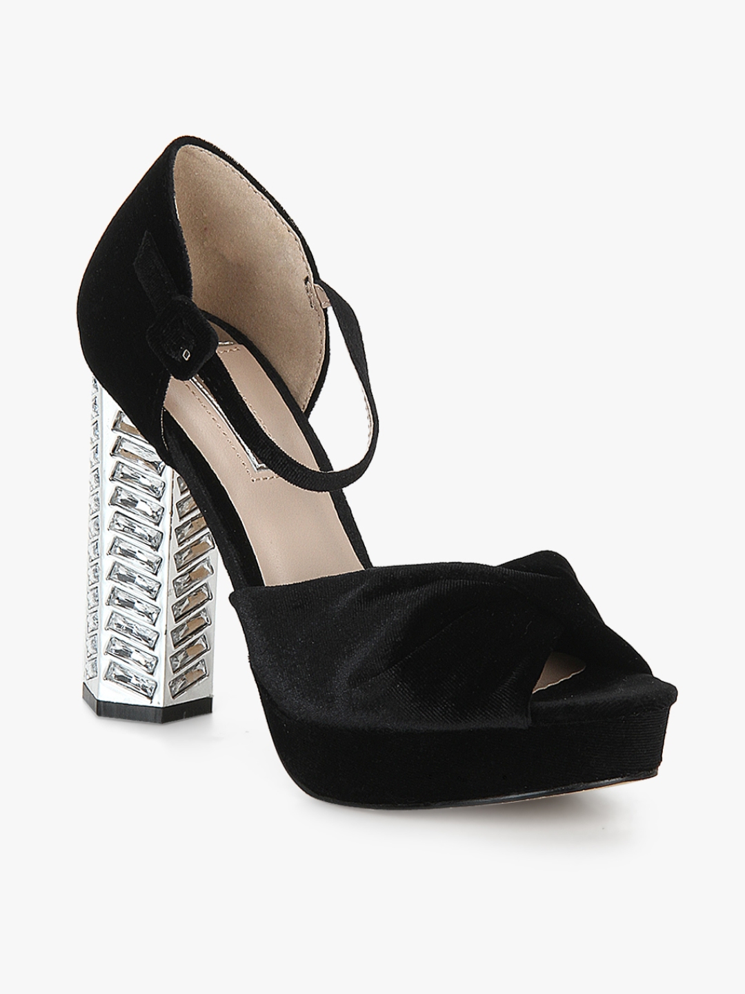 Buy Dorothy Perkins Women Black Solid Peep Toes Heels For Women 7442332 Myntra 6650