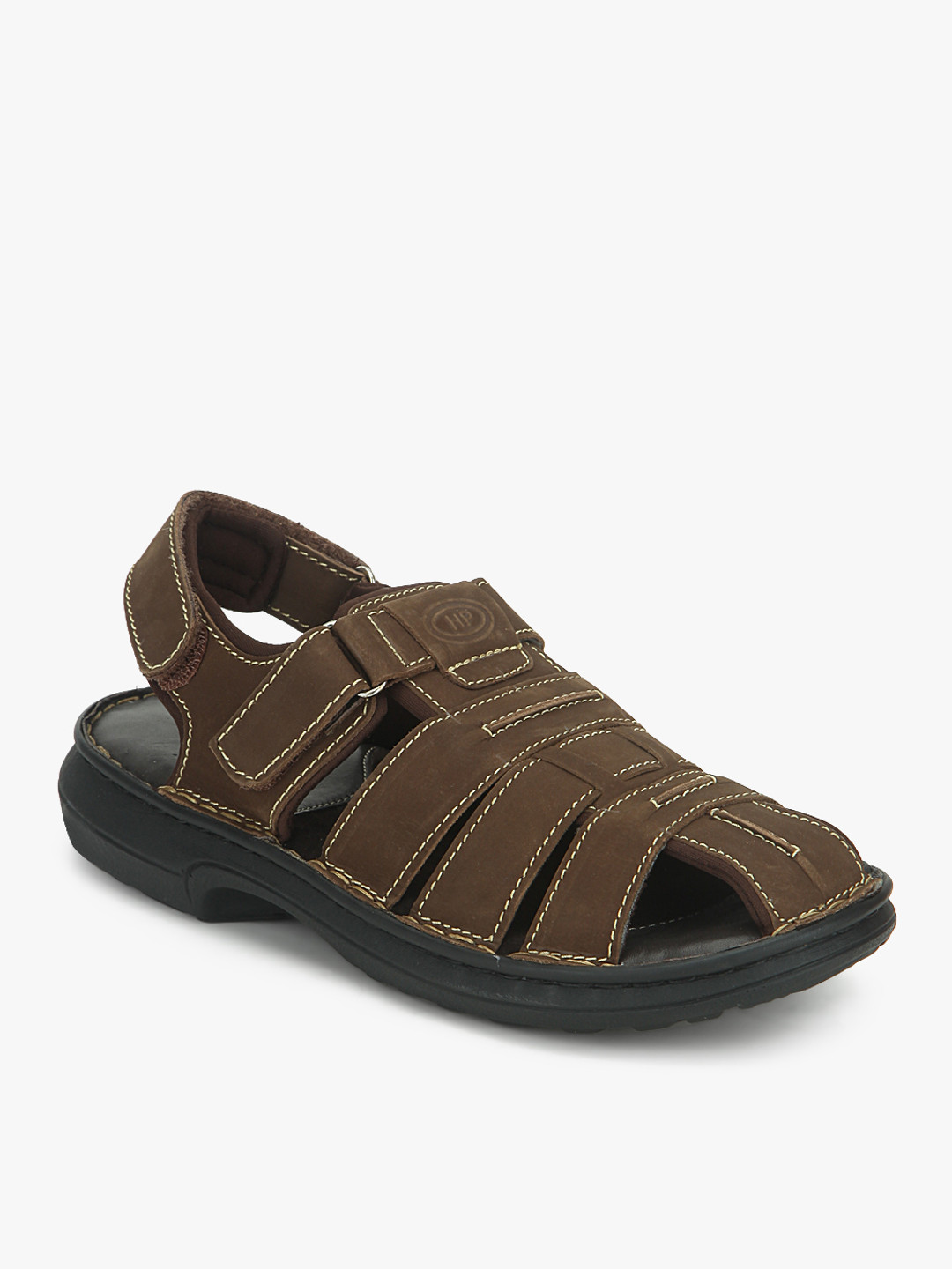 Buy Hush Puppies Men Brown Leather Fisherman Sandals Sandals for Men