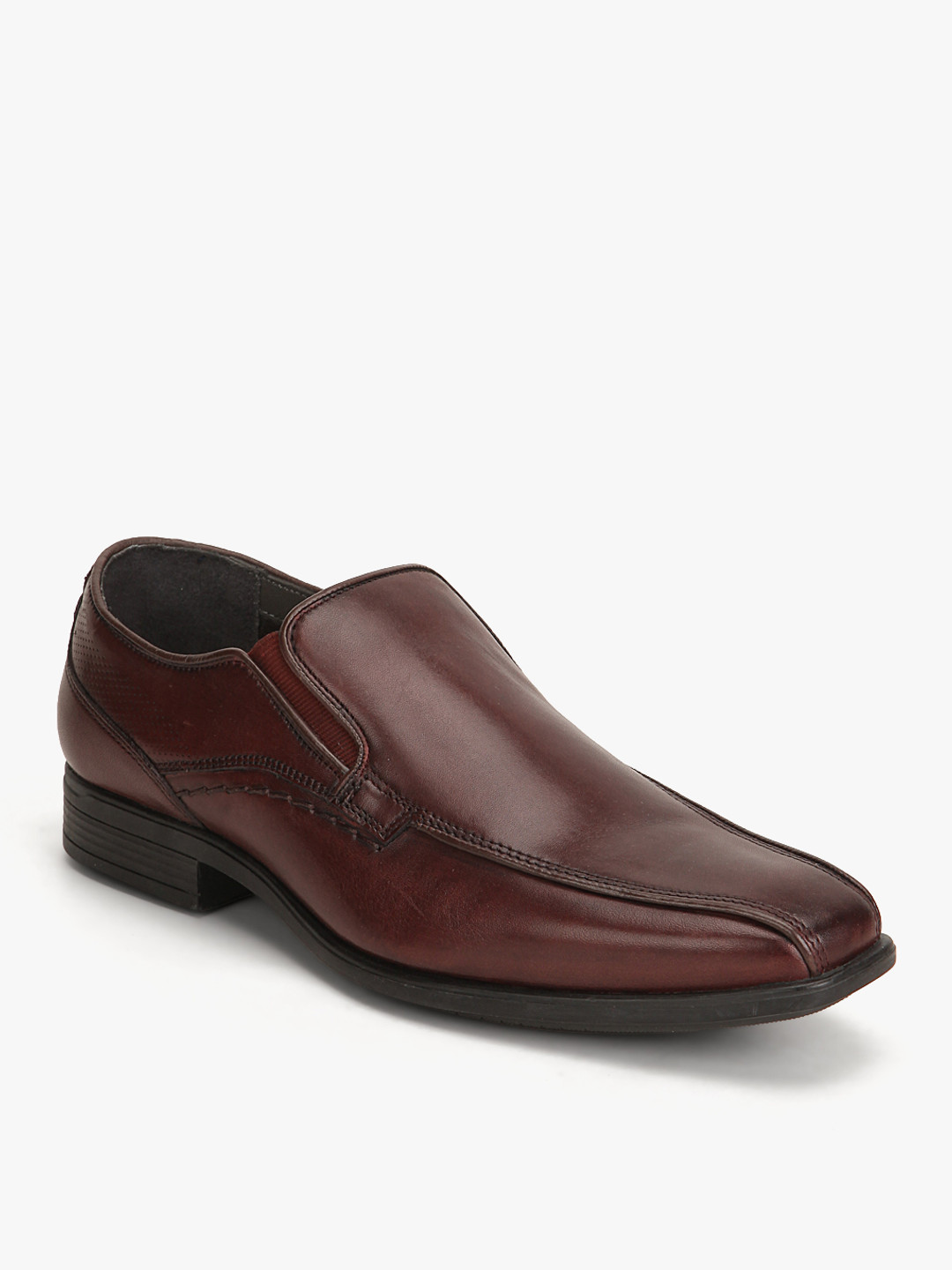hush puppies mens brown leather casual shoes