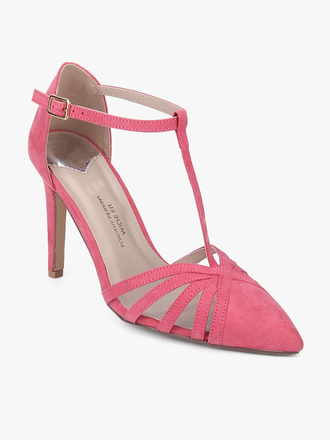 Buy Dorothy Perkins Women Pink Metallic Sandals Heels For Women 7442317 Myntra 6830