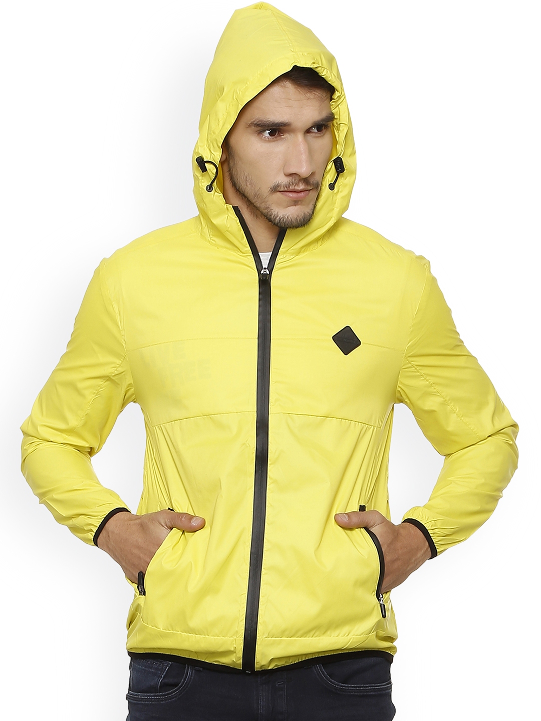Buy People Men Yellow Solid Padded Jacket - Jackets for Men 7501856 ...