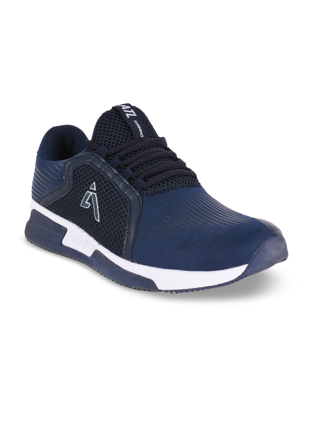 mens navy blue running shoes