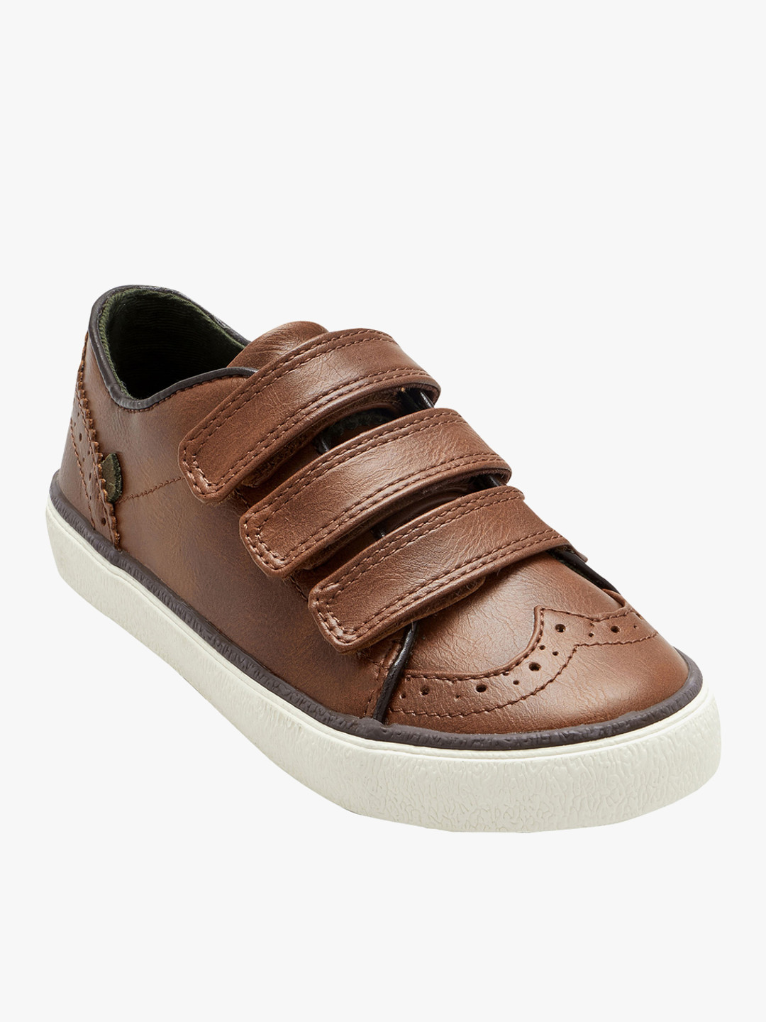 Buy Next Boys Brown Leather Slip On Sneakers Casual Shoes for Boys