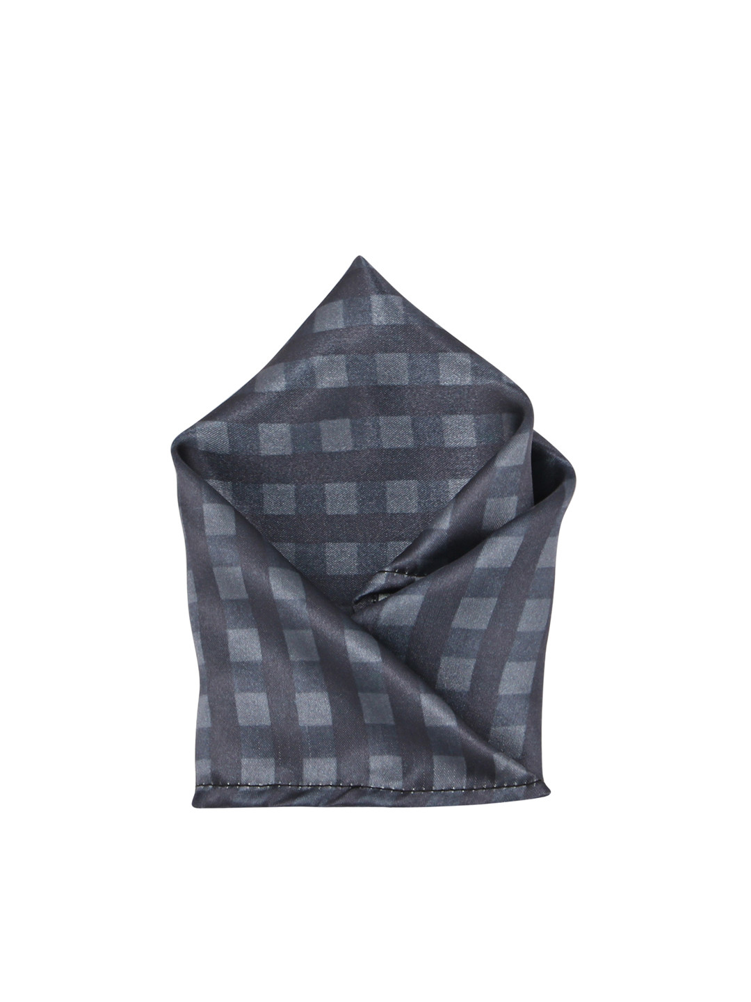 Buy Blacksmith Men Grey Checked Pocket Square Pocket Squares for Men