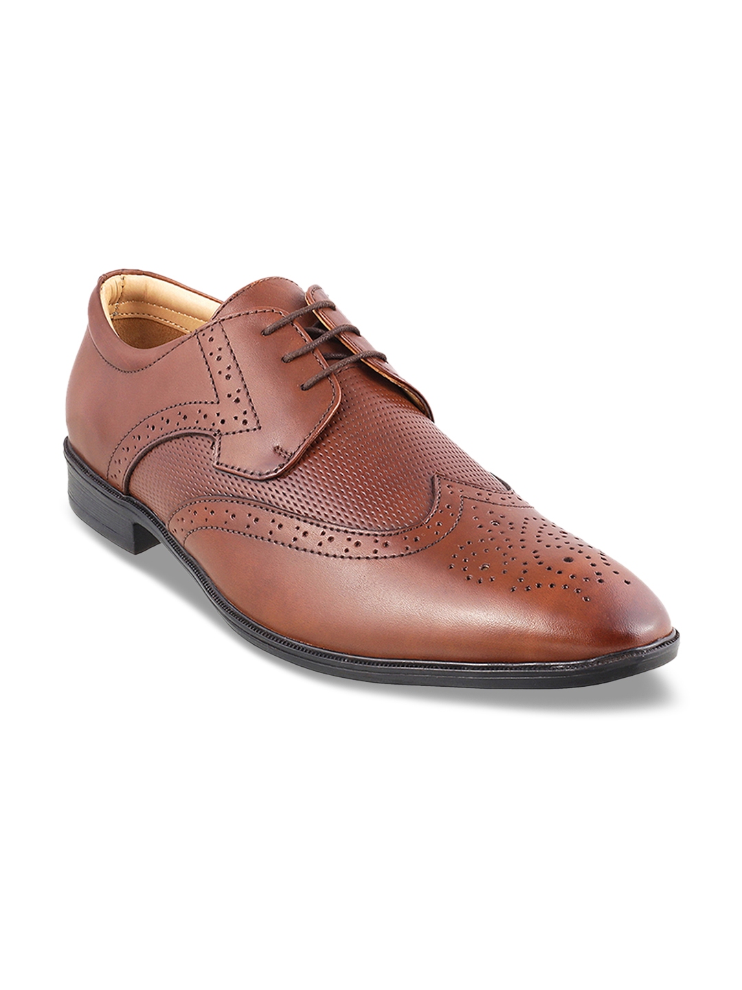 mochi brown formal shoes