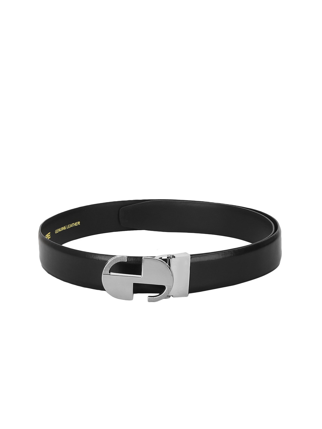 Buy Red Tape Men Black Textured Leather Belt Belts for Men 10761992