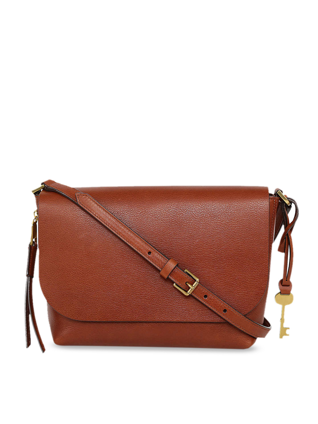 Buy Fossil Brown Solid Sling Bag Handbags for Women 10758916 Myntra