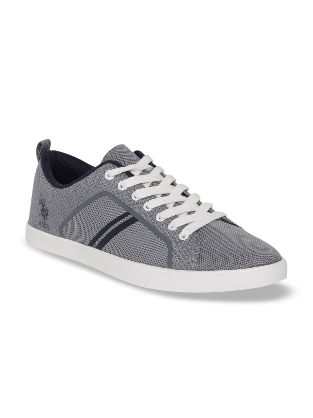 polo shoes gray