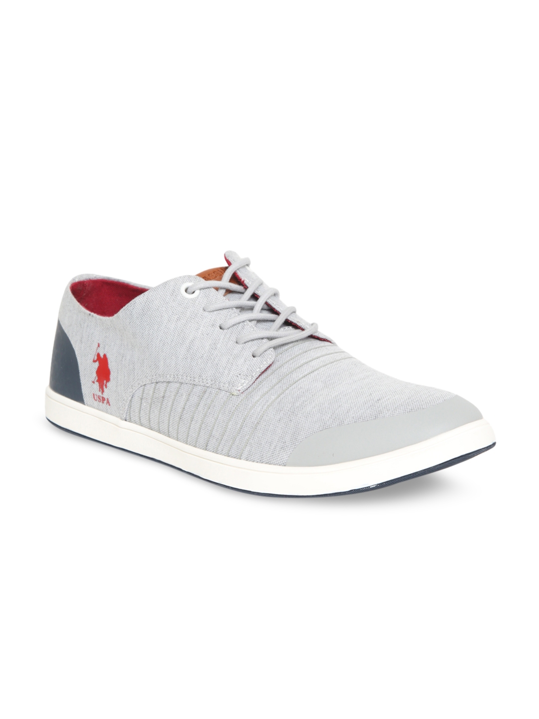 polo shoes gray