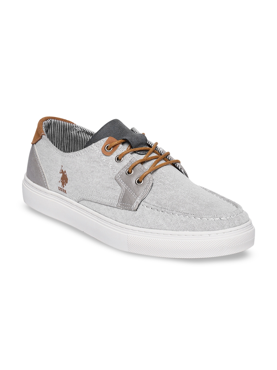 polo shoes gray