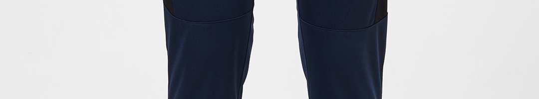 Buy Imagica Men Navy Blue Solid Slim Fit Track Pants - Track Pants for ...