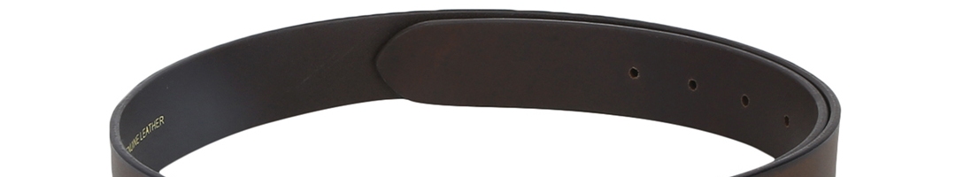 Buy Red Tape Men Brown Solid Leather Belt - Belts for Men 10794196 | Myntra