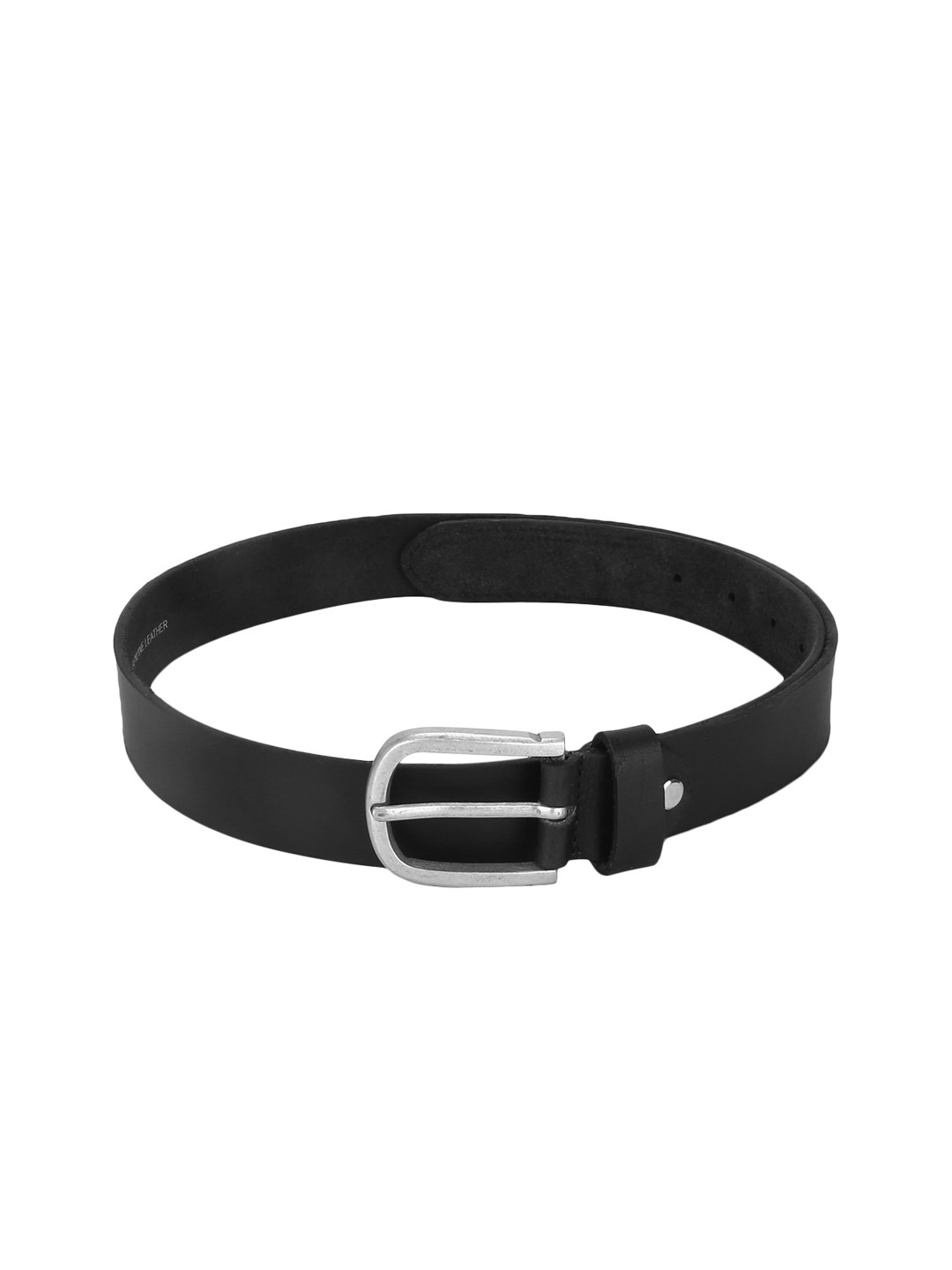 Buy Red Tape Men Black Solid Leather Belt Belts for Men 10794188 Myntra