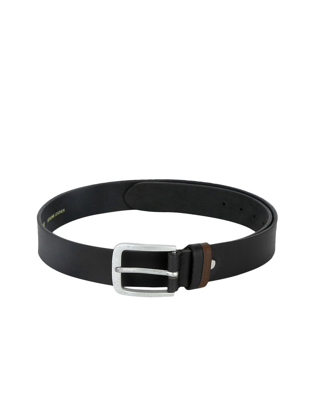 Buy Red Tape Men Black Solid Leather Belt Belts for Men 10800318 Myntra