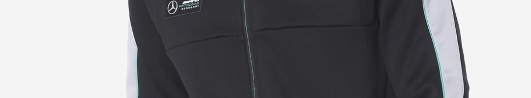 Buy Puma Men Black T7 TRACK JACKET Solid Jacket - Jackets for Men ...