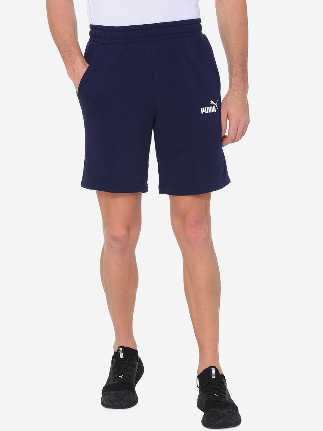 puma sweat shorts mens