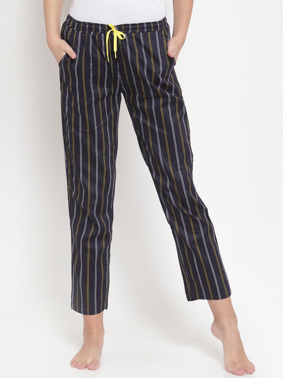 american eagle blue striped pants