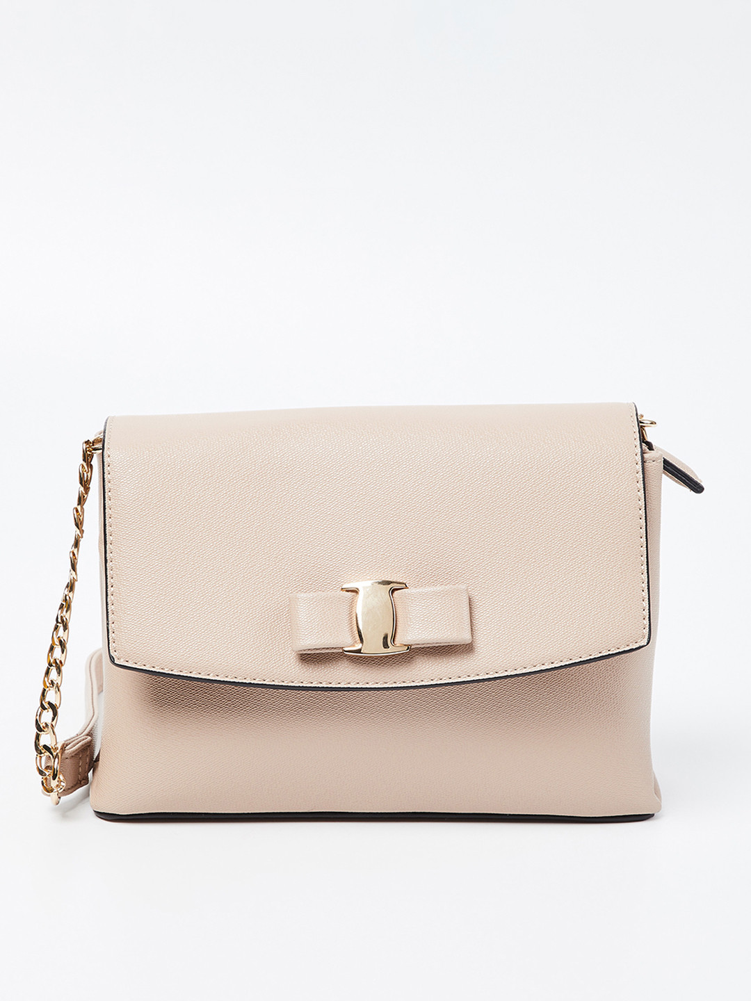 Buy CODE By Lifestyle Beige Solid Sling Bag Handbags for Women 10835452 Myntra