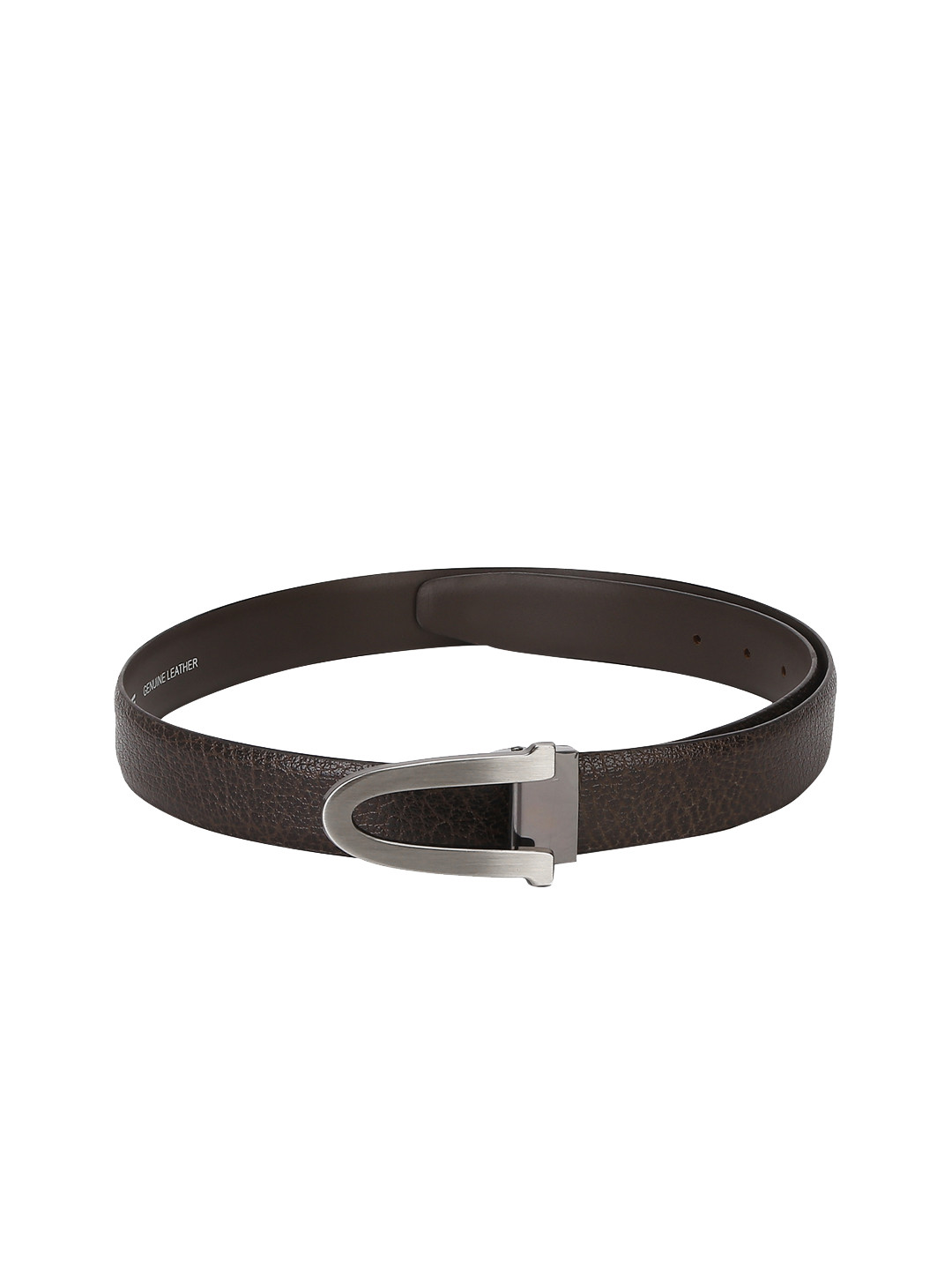 Buy Red Tape Men Brown Textured Leather Belt Belts for Men 10761968