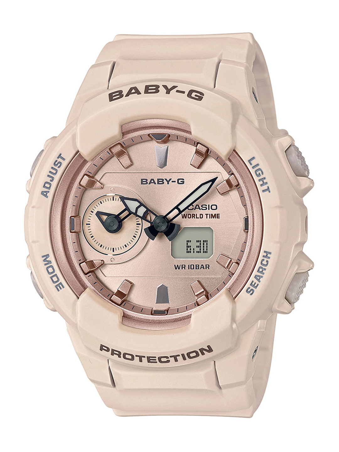 Buy Casio Baby G Women Rose Gold Analogue And Digital Watch BX117