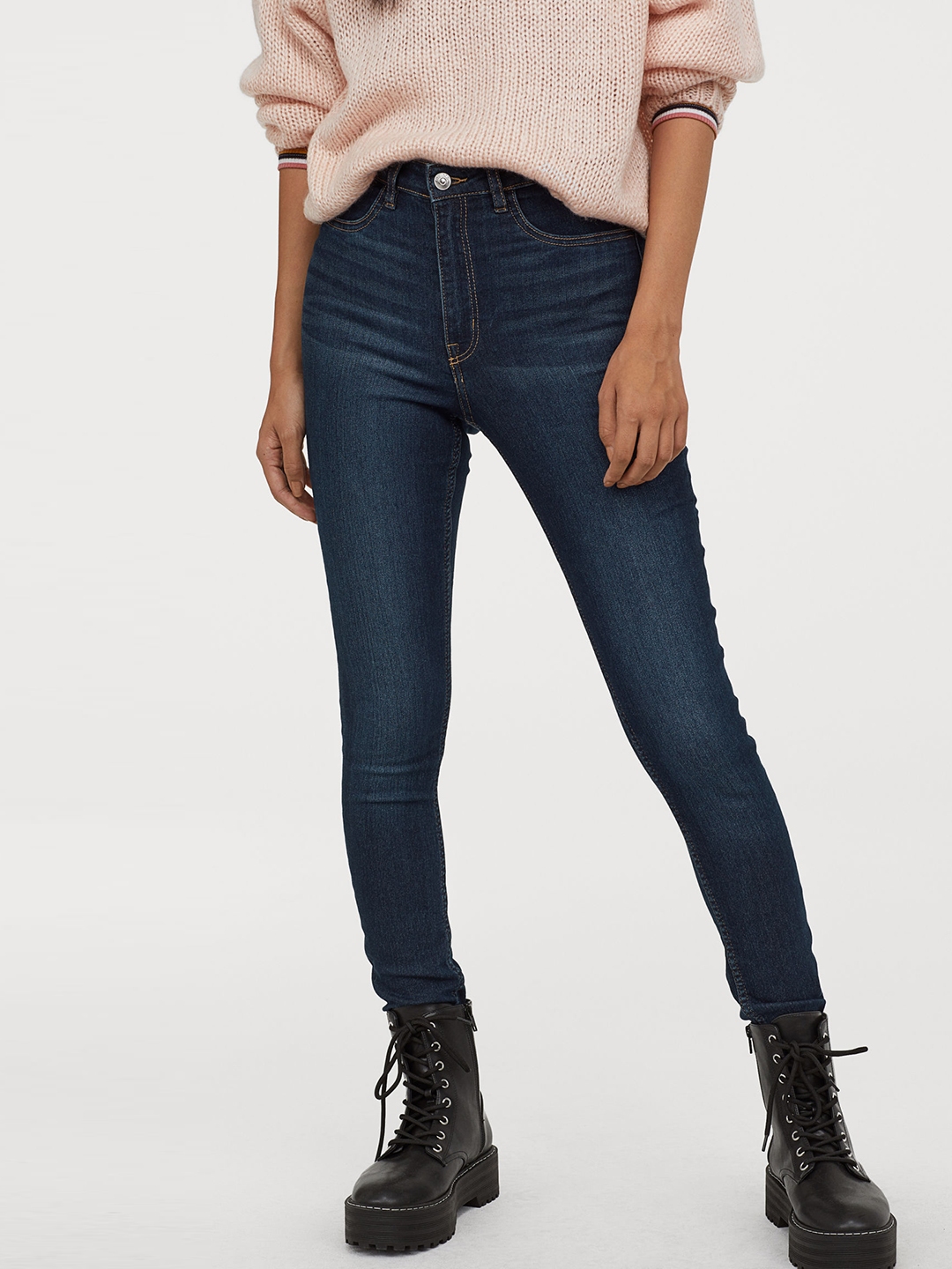 skinny high jeans h&m