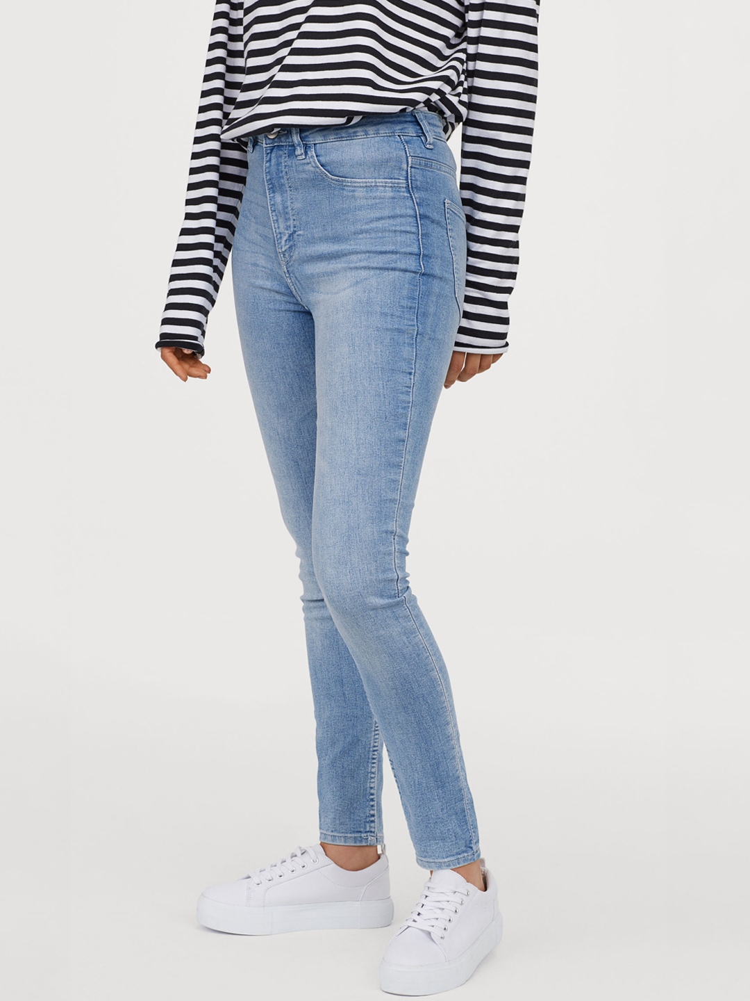 h&m super skinny high jeans
